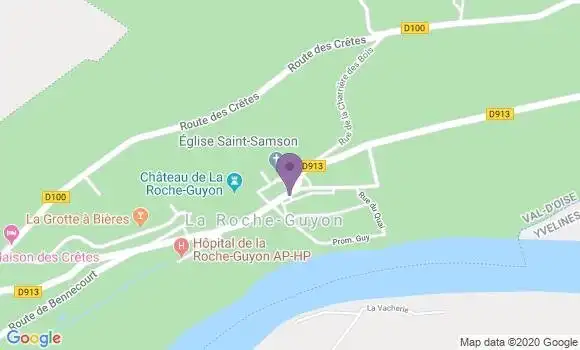 Localisation La Roche Guyon Ap - 95780