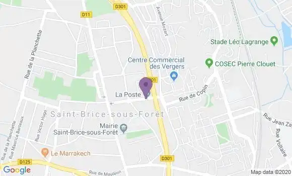Localisation Saint Brice sous Foret - 95350