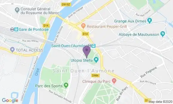 Localisation Saint Ouen L