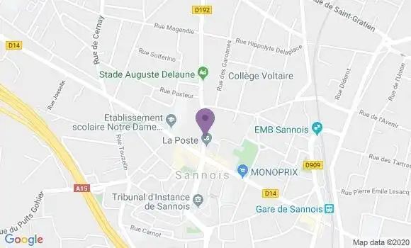 Localisation Sannois Centre - 95110