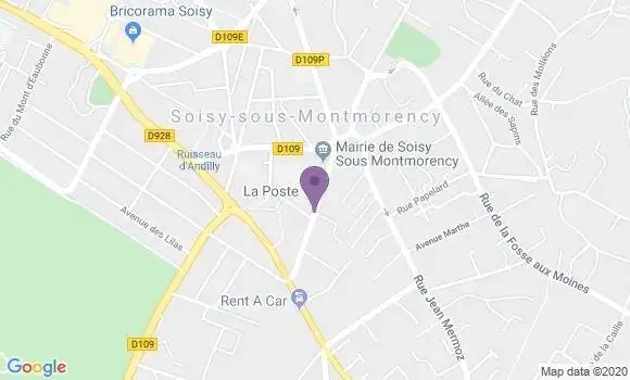 Localisation Soisy sous Montmorency - 95230