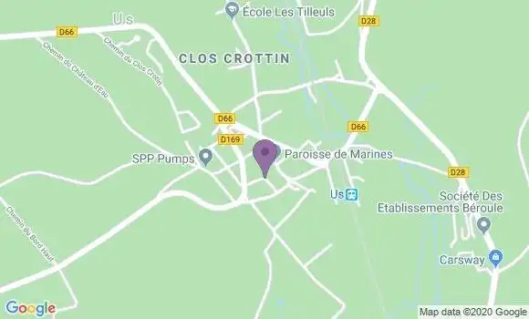 Localisation Us Bp - 95450