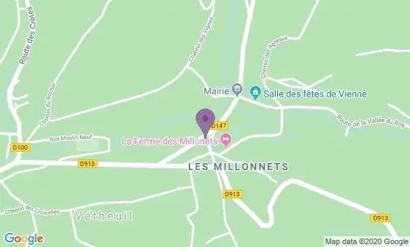 Localisation Vetheuil - 95510