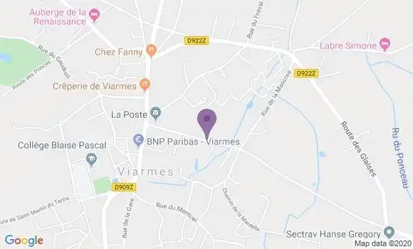 Localisation Viarmes Bp - 95270