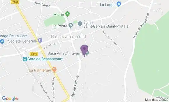 Localisation Taverny Air Ap - 95150