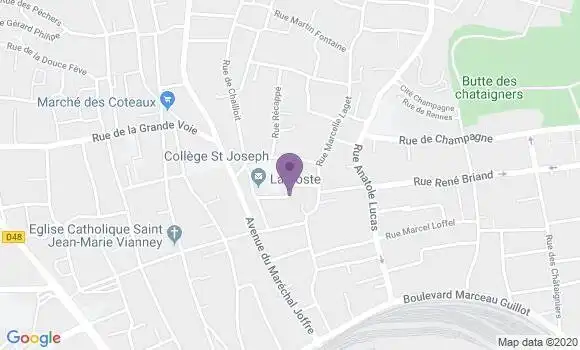 Localisation Argenteuil Coteaux - 95100