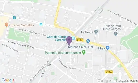 Localisation Garges les Gonesse Village Bp - 95140
