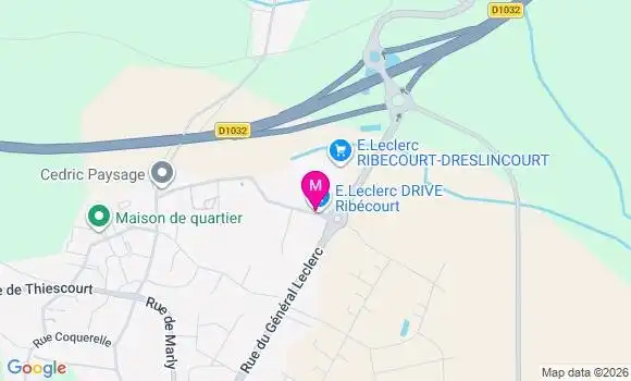 Localisation E.leclerc - 60170