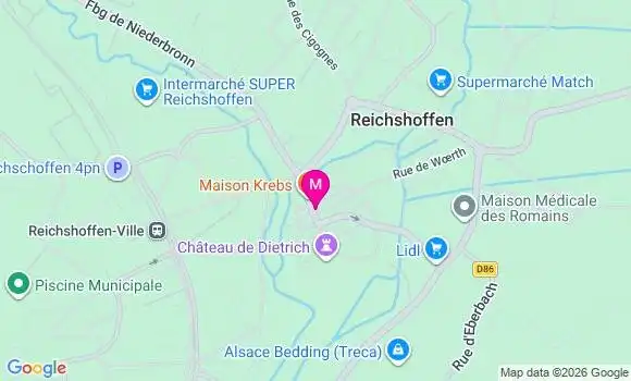 Localisation Tabac du Centre - 67110