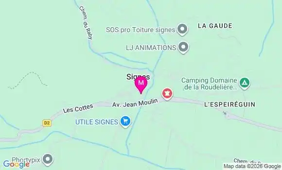 Localisation Signe - 83870