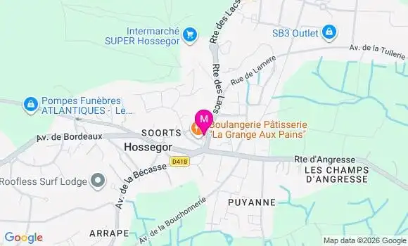 Localisation Intermarche Super - 40150
