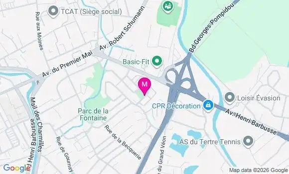 Localisation Troyes Point du Jour - 10000