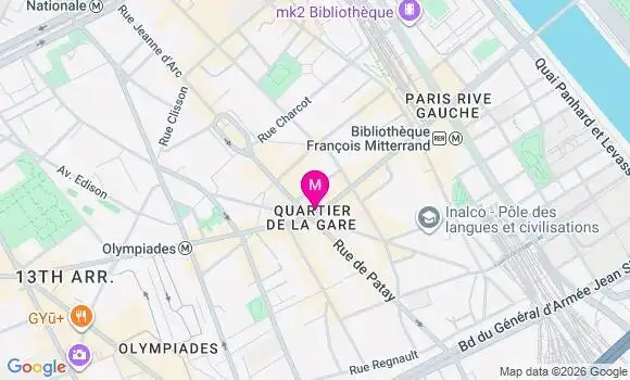 Localisation Tolbiac Telephonie Multimedia - 75013