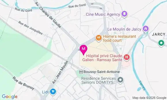 Localisation Carrefour - 91800