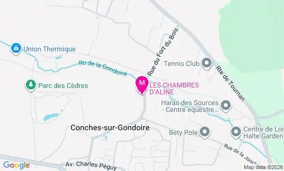 Localisation Conches sur Gondoires - 77600