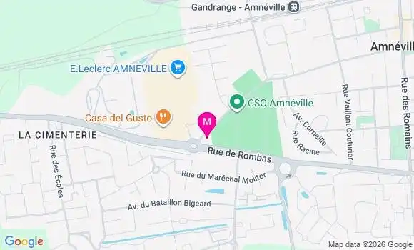 Localisation E.leclerc - 57360