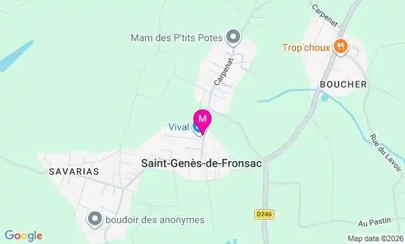 Localisation Vival - 33240