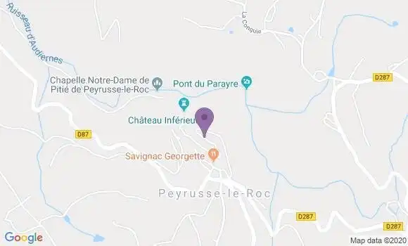 Localisation Les Albres Ap - 12220