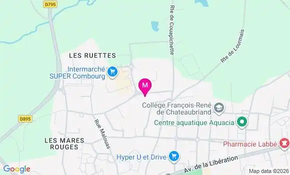 Localisation Intermarche Super - 35270
