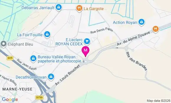 Localisation E.leclerc - 17200