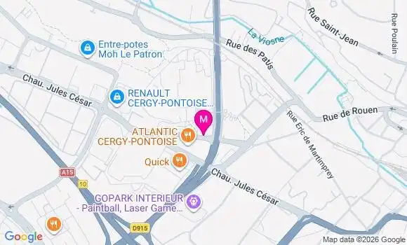 Localisation Super Primeurs - 95300