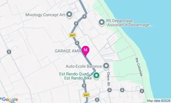 Localisation Rivieredumat Saint Andre - 97440