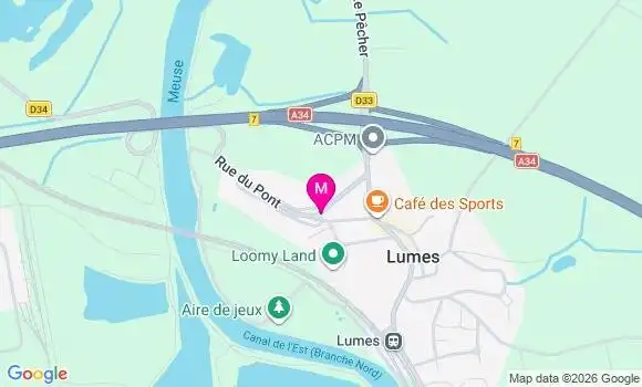 Localisation Lumes - 08440