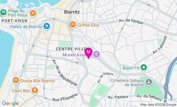 Localisation Carrefour Contact - 64200