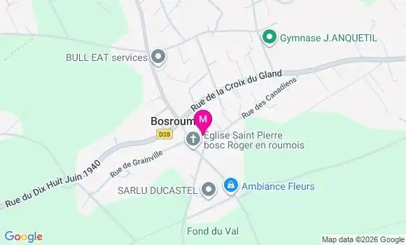 Localisation Bosroumois - 27670