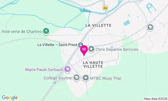 Localisation Saint Prest - 28300