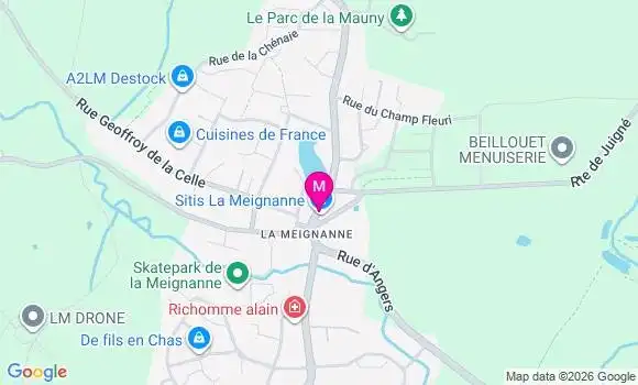 Localisation Sitis - 49770