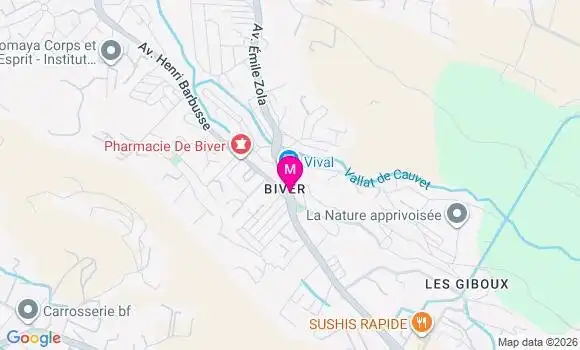 Localisation Vival - 13120