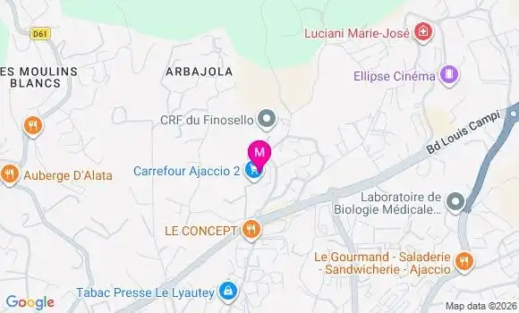 Localisation Carrefour - 20090
