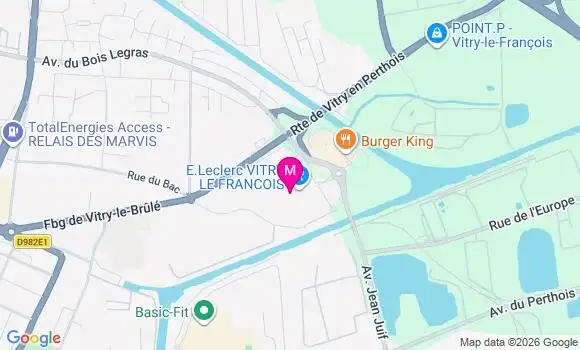 Localisation E.leclerc - 51300