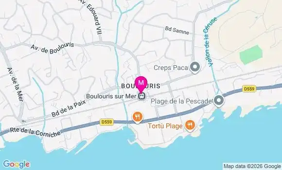 Localisation Boulouris - 83700