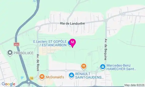 Localisation E.leclerc - 31800