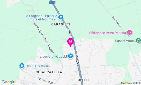 Localisation E.leclerc - 20213
