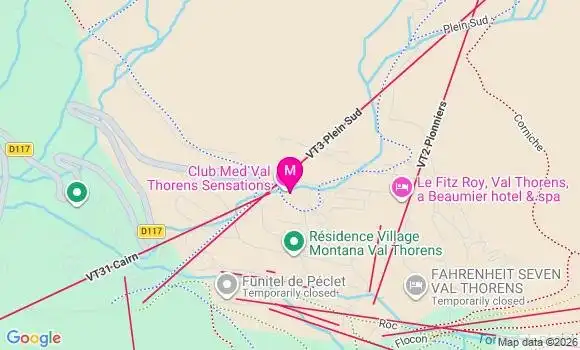 Localisation Val Thorens - 73440