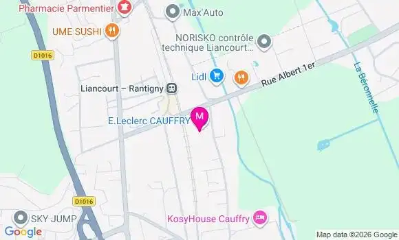 Localisation E.leclerc - 60290