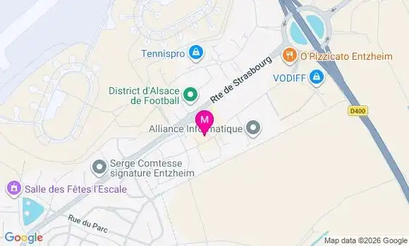 Localisation Carrefour Contact - 67960