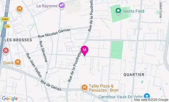 Localisation Villeurbanne Peak Periode - 69120