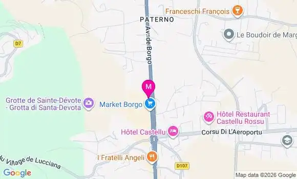 Localisation Cc Carrefour Market - 20290