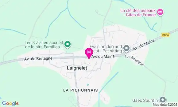 Localisation La Forge - 35133