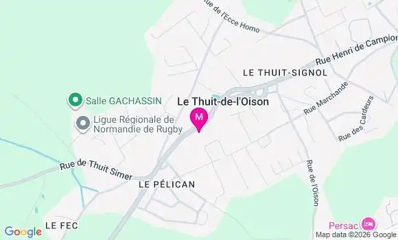 Localisation Le Thuit de l