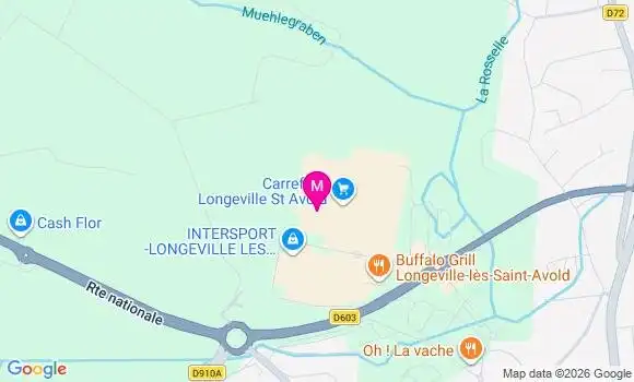 Localisation Carrefour - 57740