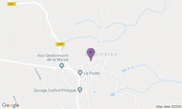 Localisation Colombies Bp - 12240