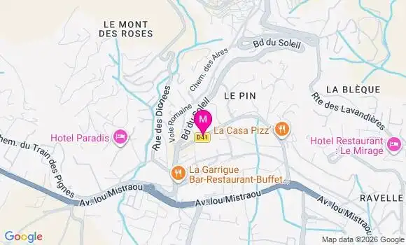 Localisation Carrefour City - 83230
