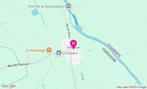 Localisation Chenaud - 24410