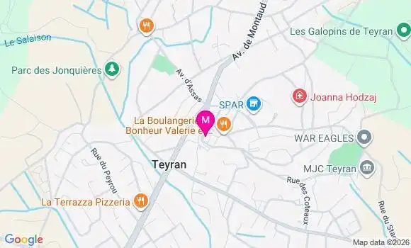 Localisation Teyran - 34820