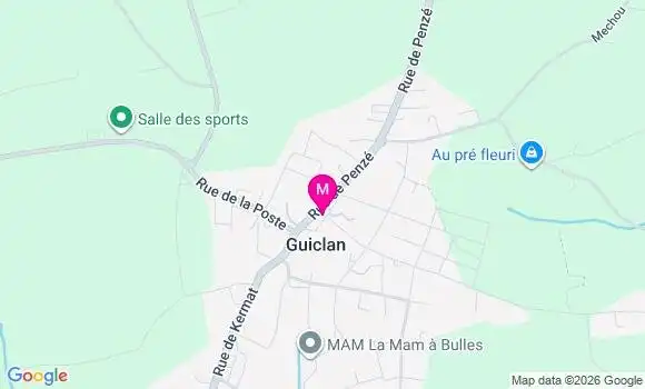 Localisation Vival - 29410
